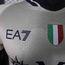 Camisa Napoli 2024/25 - EA7 Jogador Masculina - Creme/Preta