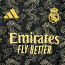 Camisa Real Madrid Edição Especial 2025/26 - Adidas Torcedor Masculina - Preta/Dourada