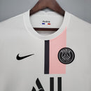Camisa PSG Away 2021/22 - Nike Retrô Masculina - Branca/Rosa