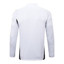 Conjunto de Treino Half Ziper Liverpool 2025/26 - Adidas Jaqueta + Calça - Branca/Preta