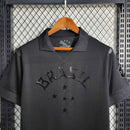 Camisa Pronta Entrega Seleção Brasil 2013/14 - Nike Retrô Masculina - Preta