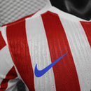Camisa Atlético de Madrid Home 2025/26 - Nike Jogador Masculina - Branca/Vermelha