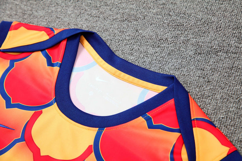 Kit Treino (Camisa + Shorts) - Barcelona 2024/25