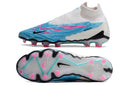 Chuteira Campo Nike Phantom GX Elite - Branca/Azul
