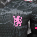 Camisa Chelsea Third 2024/25 - Nike Jogador Masculina - Preta/Rosa