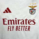 Camisa Pronta Entrega Benfica Third 2025/26 - Adidas Torcedor Masculina - Branca/Vermelha