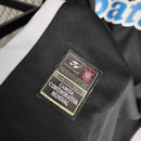 Camisa Corinthians Away 2000/01 - Topper Retrô Masculina - Preta/Branca