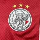 Camisa Pronta Entrega Ajax Home 2025/26 - Adidas Torcedor Masculina - Vermelha/Branca