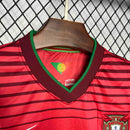 Camisa Seleção Portugal Home 2014/15 - Nike Retrô Masculina - Vermelha/Verde