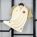 Camisa Pronta Entrega Vasco da Gama 2024/25 - Kappa Torcedor Masculina - Bege