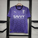 Camisa Al-Hilal Third 2024/25 - Puma Torcedor Masculina - Roxa