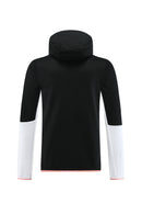 Kit Conjunto Nike Tech Fleece - Jaqueta e Calça- Branca/Preta