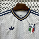 Camisa Pronta Entrega Seleção Itália Away 2026/27 - Adidas Torcedor Masculina - Branca/Azul