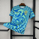 Camisa Seleção Brasil Pré Jogo 2026/27 - Nike Torcedor Masculina - Azul/Verde