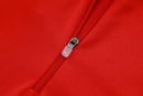 Conjunto de Treino Half Ziper Liverpool 2025/26 - Adidas Jaqueta + Calça - Vermelha/Preta