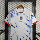 Camisa Seleção Noruega Away 2024/25 - Nike Torcedor Masculina - Branca/Azul
