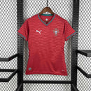 Camisa Seleção Portugal Home 2026/27 - Puma Torcedor Feminina - Vermelha/Verde