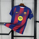 Camisa Barcelona Home 2025/26 - Nike Torcedor Masculina - Azul/Vermelha