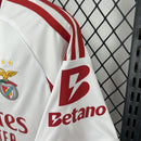 Camisa Pronta Entrega Benfica Third 2025/26 - Adidas Torcedor Masculina - Branca/Vermelha
