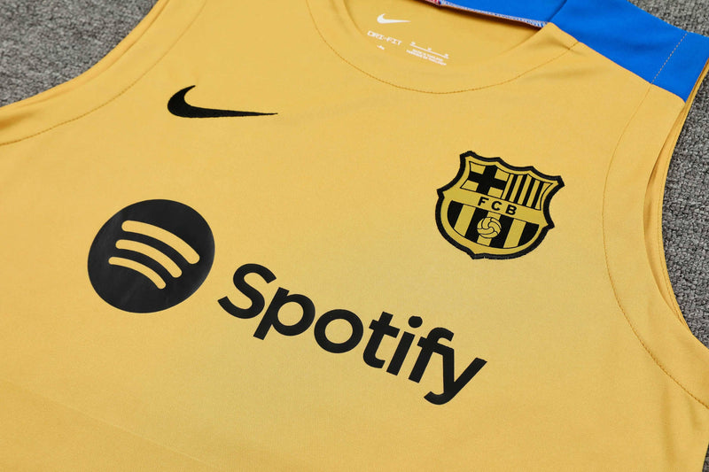 Kit Treino (Camisa + Shorts) - Barcelona 2024/25