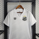 Camisa Santos Home 2024/25 - Umbro Torcedor Masculina - Branca/Preta