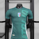 Camisa Seleção Itália Treino 2024/25 - Adidas Jogador Masculina - Verde/Branca