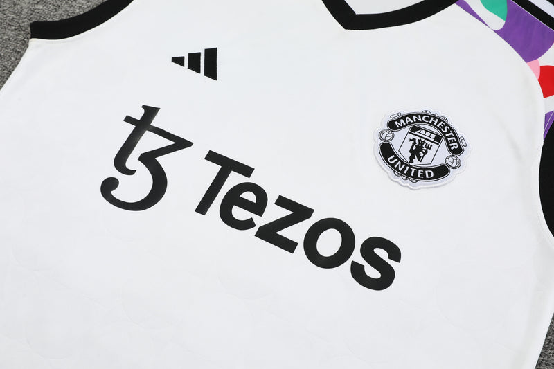 Kit Treino (Regata + Shorts) - Manchester United 2024/25
