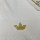 Camisa Pronta Entrega Flamengo Third 2025/26 - Adidas Torcedor Feminina - Bege/Dourada