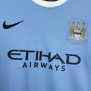 Camisa Manchester City Home 2013/14 - Nike Retrô Masculina - Azul/Branca