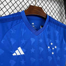 Camisa Cruzeiro Home 2026/27 - Adidas Torcedor Feminina - Azul/Branca