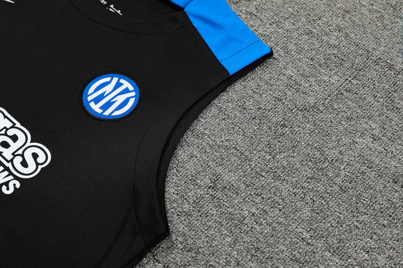 Kit Treino (Regata + Shorts) - Inter de Milão 2024/25