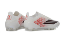 Chuteira Campo Adidas F50 Elite - Branca/Vermelha