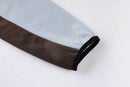 Kit Conjunto Nike Tech Fleece - Jaqueta e Calça- Marrom/Cinza