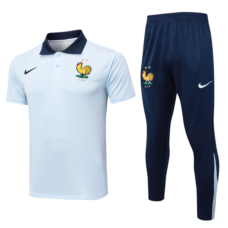Kit Treino (Camisa + Calça) - França 2024/25