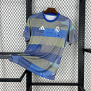 Camisa Real Madrid Treino 2025/26 - Adidas Torcedor Masculina - Azul/Cinza