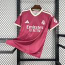 Camisa Real Madrid Away 2026/27 - Adidas Torcedor Masculina - Vermelha/Bege