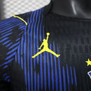 Camisa Brasil Away 2026/27 - Jordan Jogador Masculina - Azul/Preta