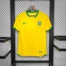 Camisa Seleção Brasil Home 2006/07 - Nike Retrô Masculina - Amarela/Verde