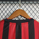 Camisa Milan Home 2013/14 - Adidas Retrô Masculina - Vermelha/Preta