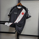 Camisa Vasco 1998/99 - Kappa Retrô Masculina - Preta/Branca