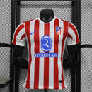 Camisa Atlético de Madrid Home 2025/26 - Nike Jogador Masculina - Branca/Vermelha