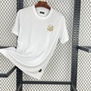 Camisa Pronta Entrega Santos Edição Pelé 2025/26 - Torcedor Masculina - Branca/Dourado