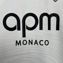 Camisa Mônaco Away 2025/26 - Mizuno Torcedor Masculina - Branca/Preta