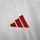Camisa Flamengo Away 2026/27 - Adidas Torcedor Feminina - Branca/Vermelha