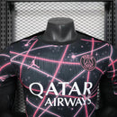 Camisa PSG Treino 2025/26 - Jordan Jogador Masculina - Preta/Rosa