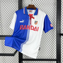 Camisa Atlético de Madrid 1996/97 - Puma Retrô Masculina - Branca/Azul