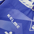 Camisa Real Madrid Away 1996/97 - Kelme Retrô Masculina - Roxa/Branca