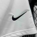 Shorts Santos Home 2011/12 - Nike Retrô Masculina - Branca/Preta