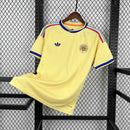 Camisa Seleção Curaçao Away 2026/27 - Adidas Torcedor Masculina - Amarela/Azul