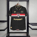 Camisa São Paulo Third 2025/26 - New Balance Torcedor Masculina - Preta/Vermelha